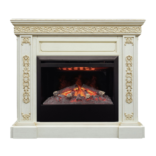 Каминокомплект Real Flame Ekaterina 26 WT с очагом 3D Helios 26 SBG