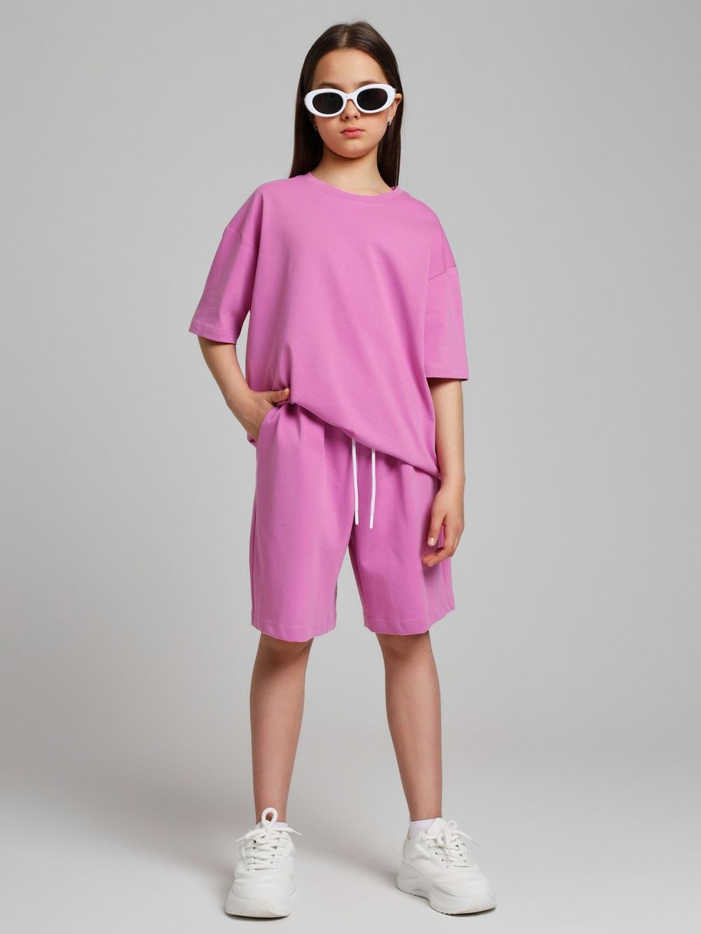 Костюм для девочки Азарт-1 Виотекс РОЗОВЫЙ