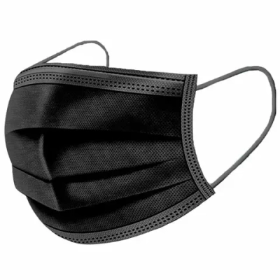 Маска 3-х слойная на резинках 1-Touch Эконом 50 шт розовая