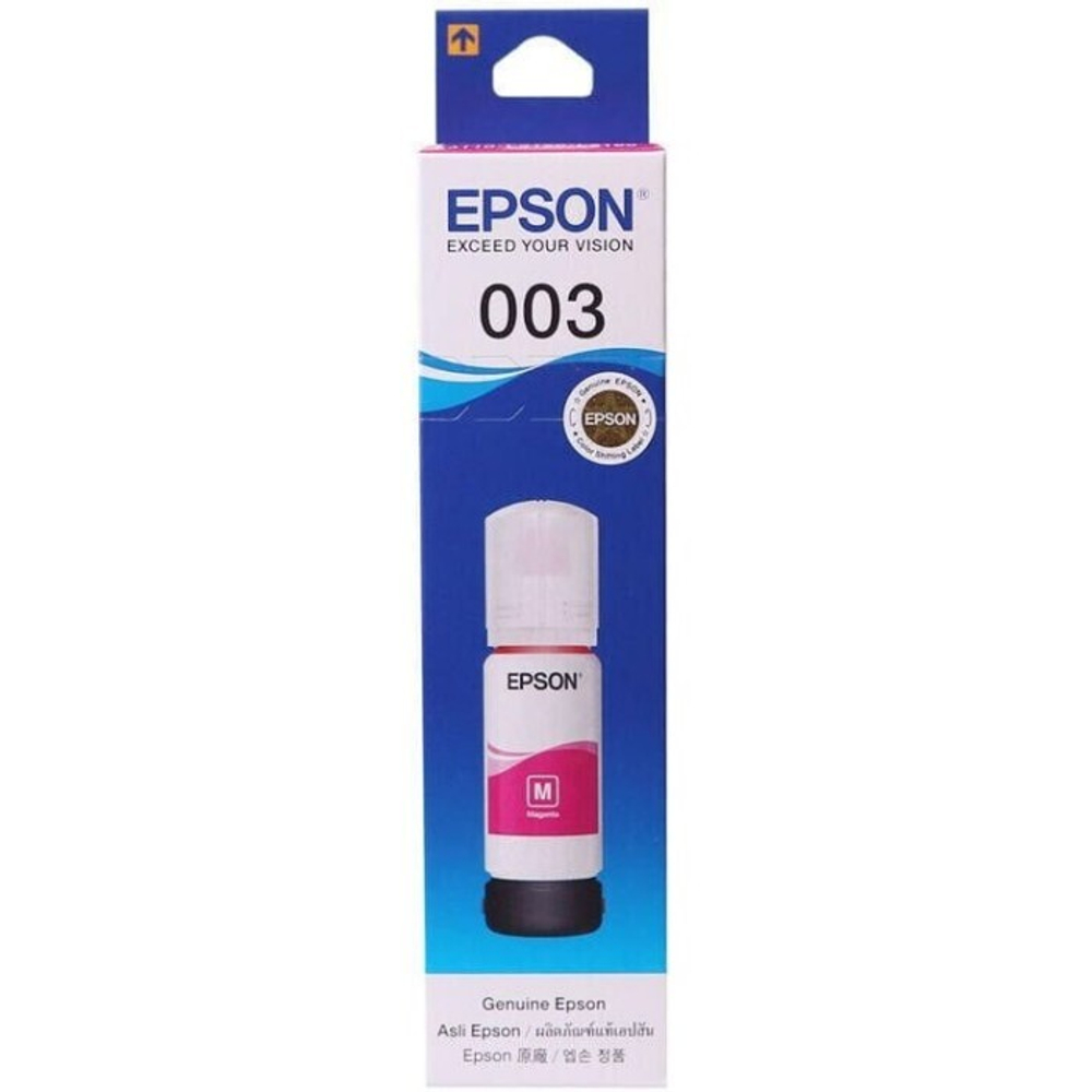 Контейнер с чернилами Epson 003 для EcoTank L3100/L3101/L3110/L3150 пурпурный