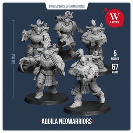 Комплект миниатюр Aquila Neowarriors