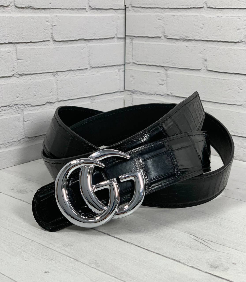 Ремень Gucci из кожи крокодила, арт. 474500731