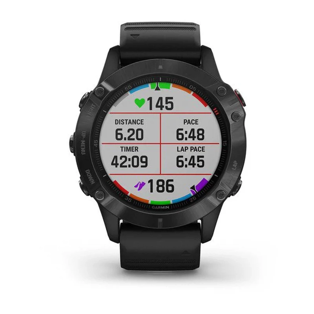 Смарт-часы Garmin Fenix 6 Pro, черный, 010-02158-02