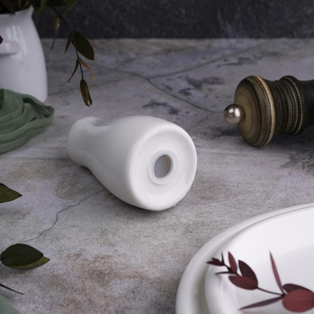 Перечница d 5 см h8,5 см белая фарфор NEW P.L. Proff Cuisine [1]