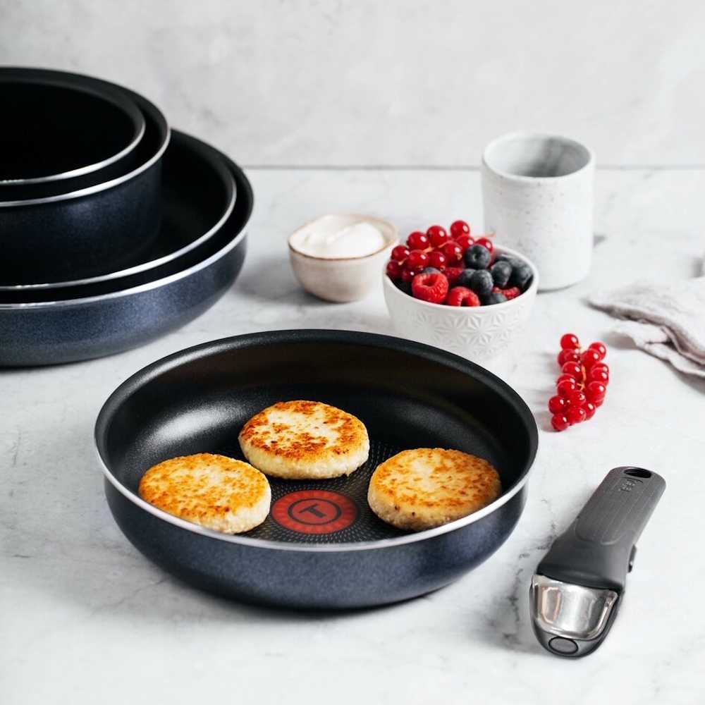 Набор посуды Tefal Ingenio Twinkle Grey 10 предметов 04180860