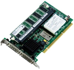 Контроллер Intel MegaRAID SCSI 320-2x LSI53C1030/ XScale IOP321 128Mb(256Mb) Int-2x68Pin Ext-2x68Pin RAID50 UW320SCSI PCI-X SRCU42X