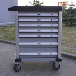 WDK-907 Инструментальная тележка, 7 ящиков