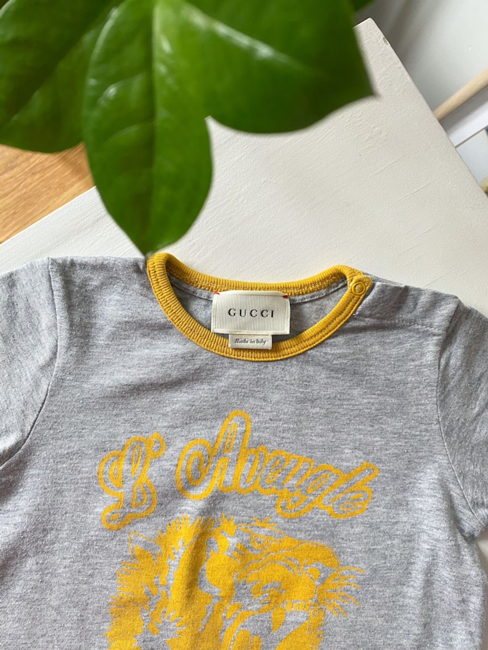 Хлопковая футболка Gucci, 86