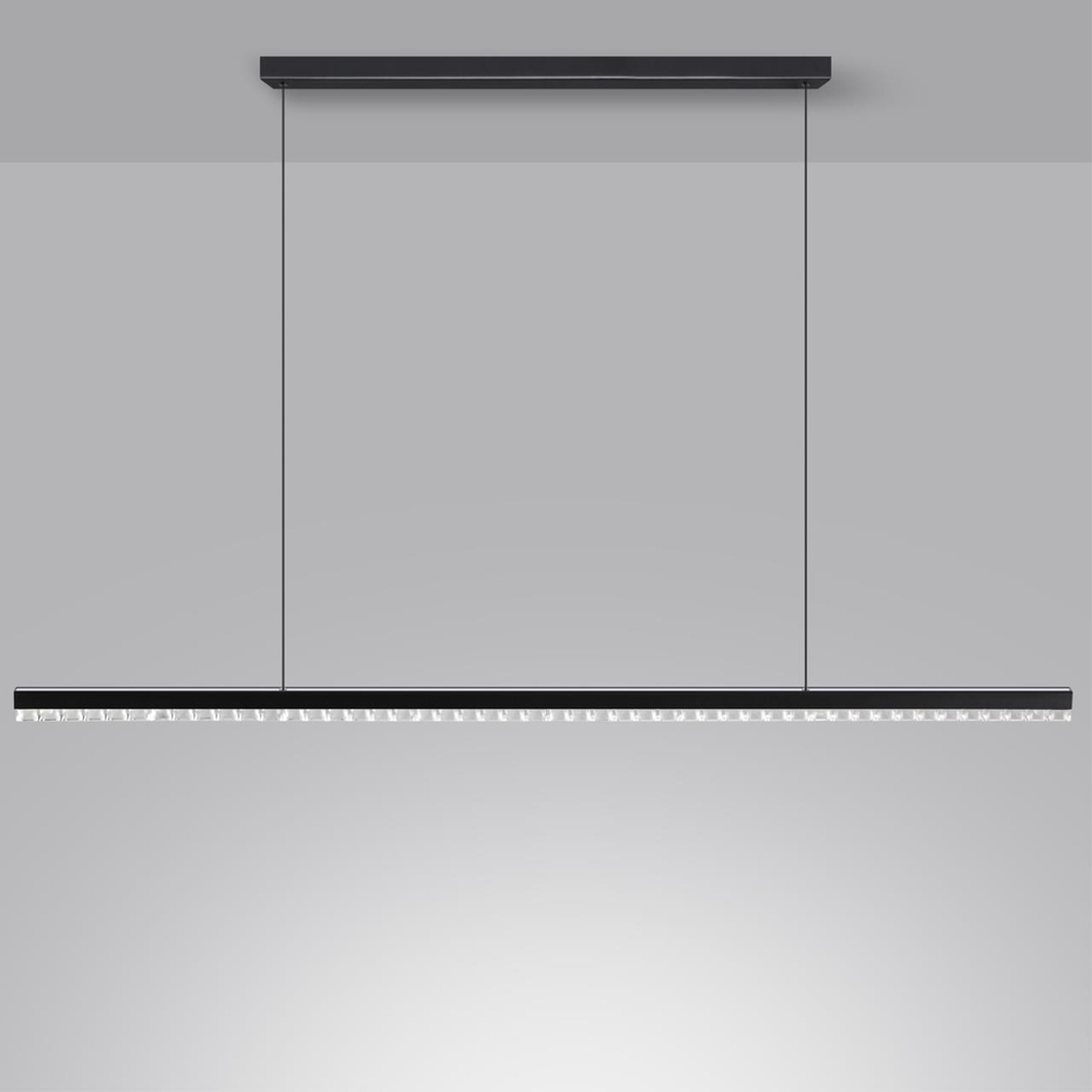 359712 LEDO NT25 000 черный Светильник подвесной диммир. со сменой цв.темпер. (пульт ДУ/прилож. Smart Life) IP20 LED 30W 220-240V 1800-4000К MONILE