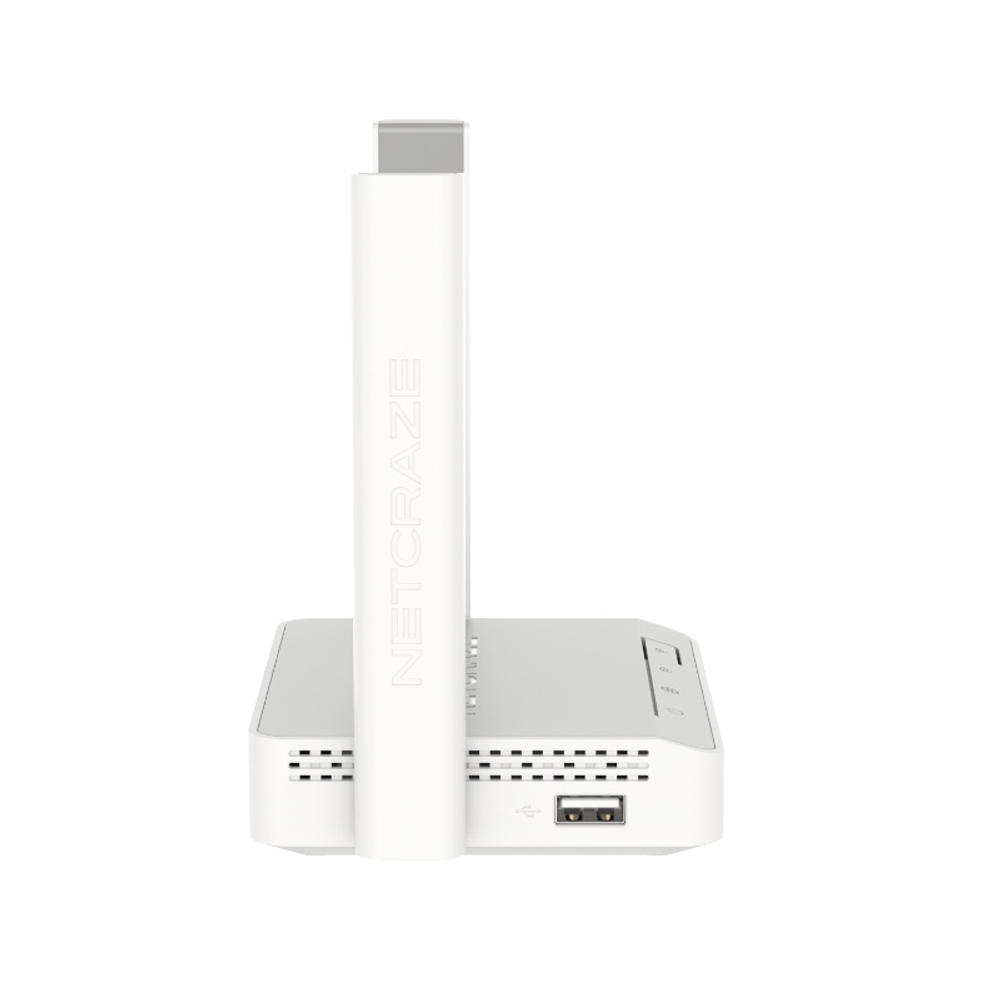Netcraze Carrier (NC-1721) Интернет-центр с Mesh Wi-Fi 5 AC1200, 3-портовым Smart-коммутатором и портом USB