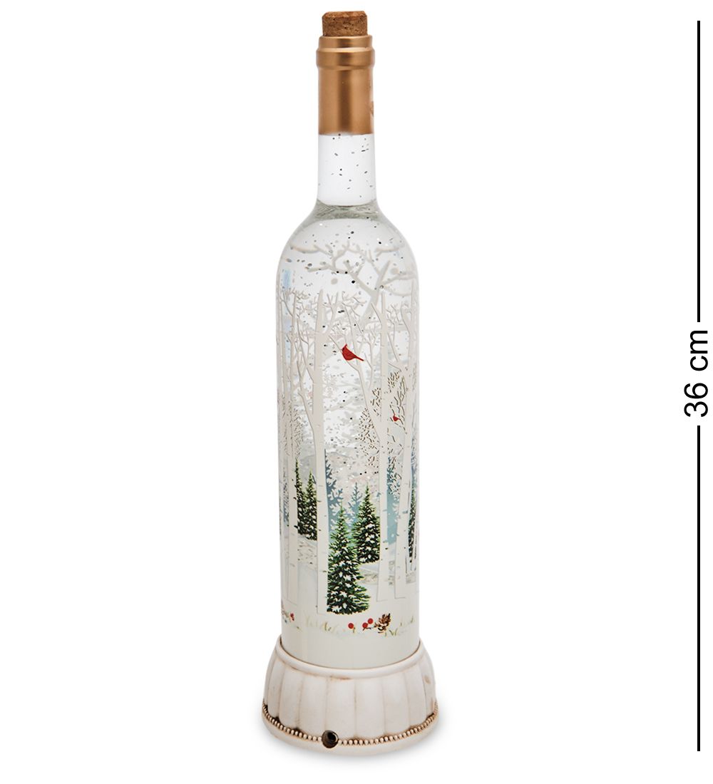 XM-843/2 Новогодняя бутылка с подсветкой