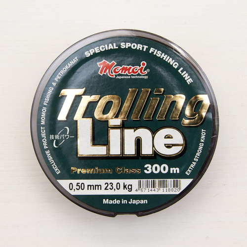 Леска Momoi Trolling Line 0,5 мм. в размотке 300 метров (Япония)
