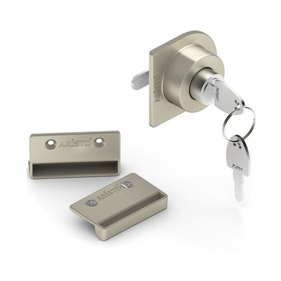 Замок для асимметричных профилей C, O, Flat, шампань матовая (AS0813) Aristo