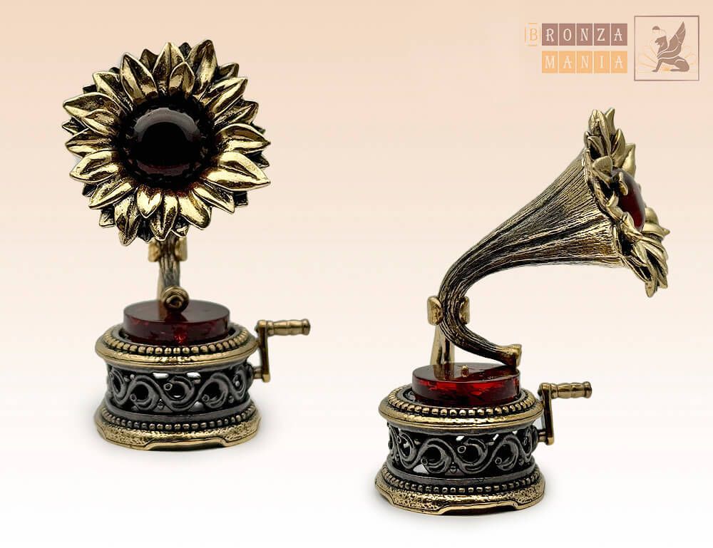 фигурка Граммофон Подсолнух