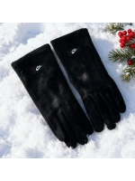 тёплые флисовые перчатки мягкие зимние удобные