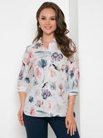 Рубашка Стиль Жаклин (акварель, нью) Diolche