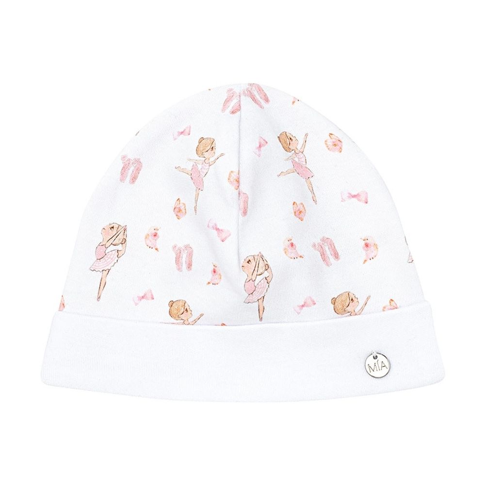 Шапочка из хлопка &quot;Птички&quot;