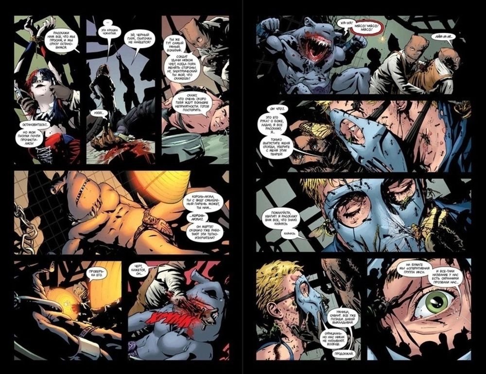 Комикс Отряд Самоубийц. Пинок в зубы. Том 1