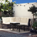 Комплект столов, 2 шт. - IKEA ИКЕА ÖRSKÄR, темно-серый