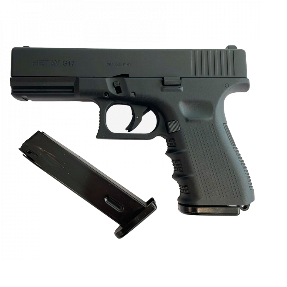 Сигнальный пистолет мод. G17 Retay под 10ТК, черный