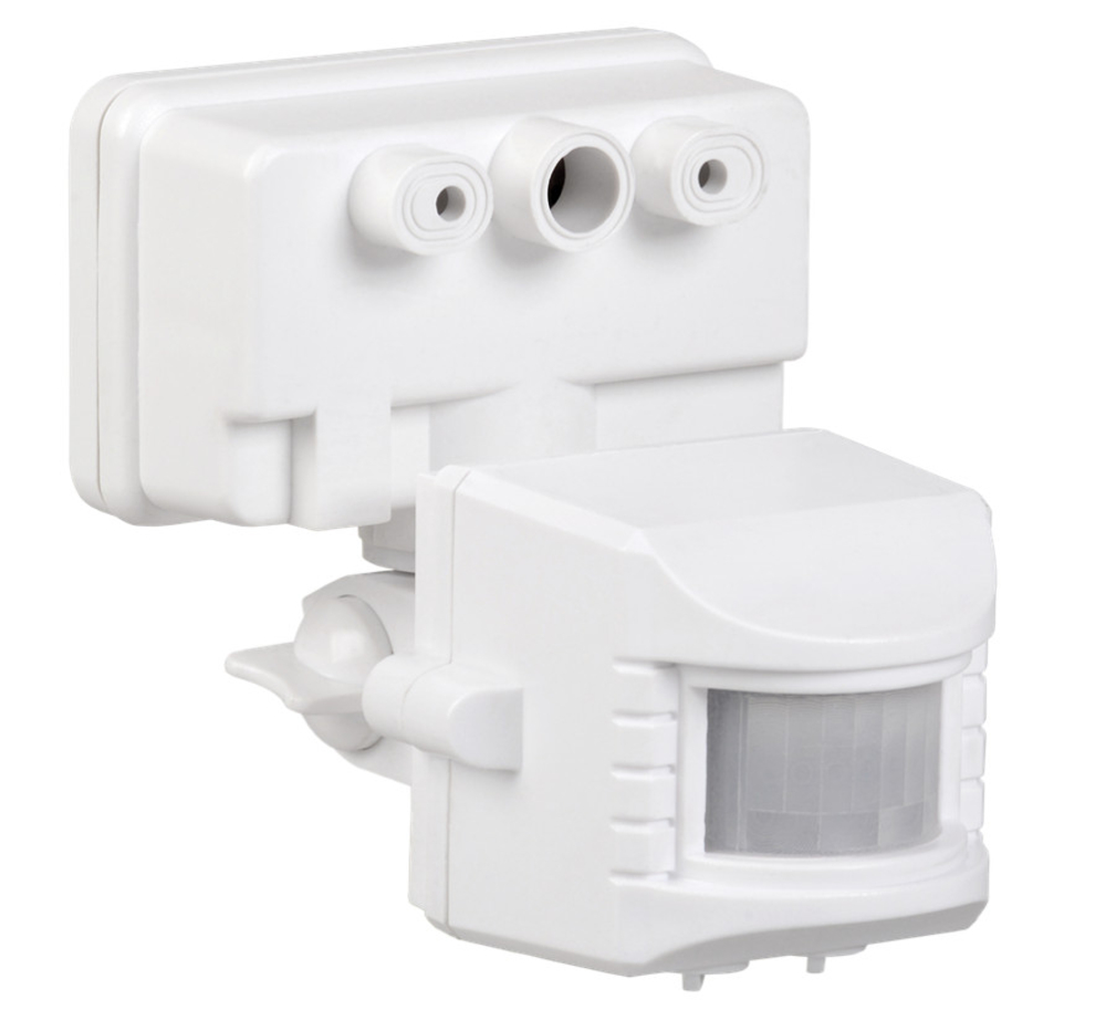 Датчик движения ДД 019 1100Bт угол обзора 120гр дальность 12м белый IP44 ИЭК