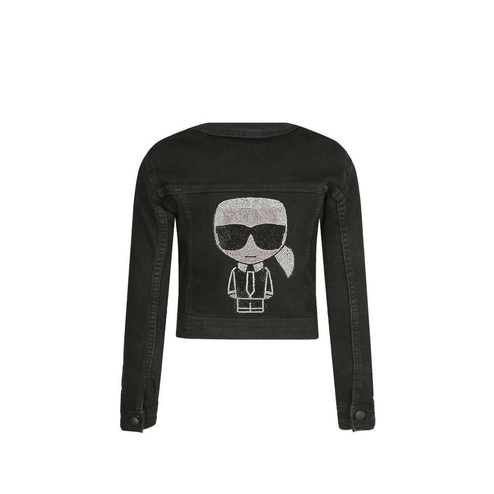 куртка Karl Lagerfeld Kids - черный(Z16127)