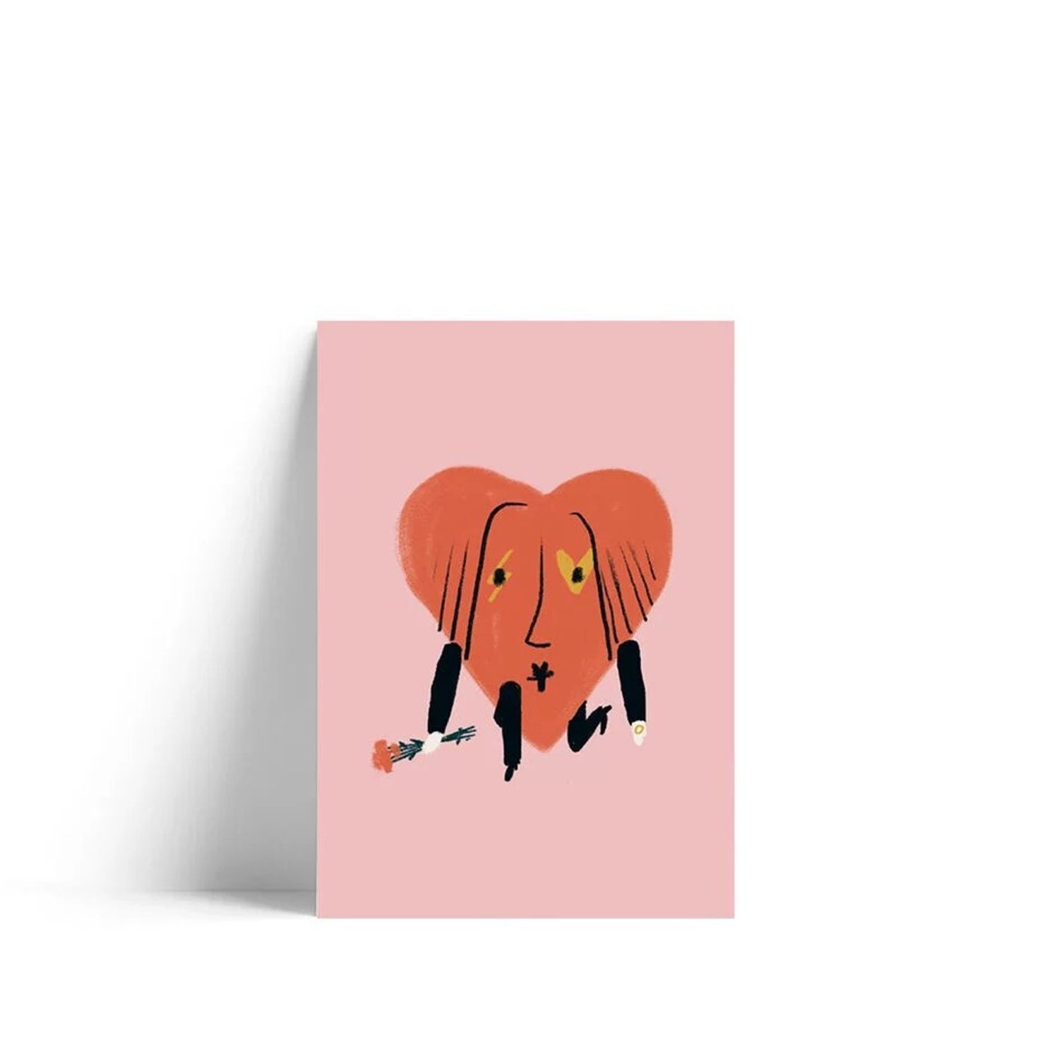 Открытка - Сердце (Рокстар)