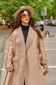 Дубленка двусторонняя УК-5862-3 Фабрика Моды