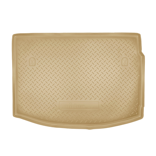 Коврик в багажник Norplast/Unidec для Renault Megane III в кузове HB (2009-2016) Бежевый, полиуретан, арт.NPL-P-69-56-B