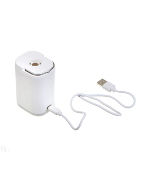 Насос портативный Ермак , 5 насадок, фонарик, пауэрбанк, 2400мАч