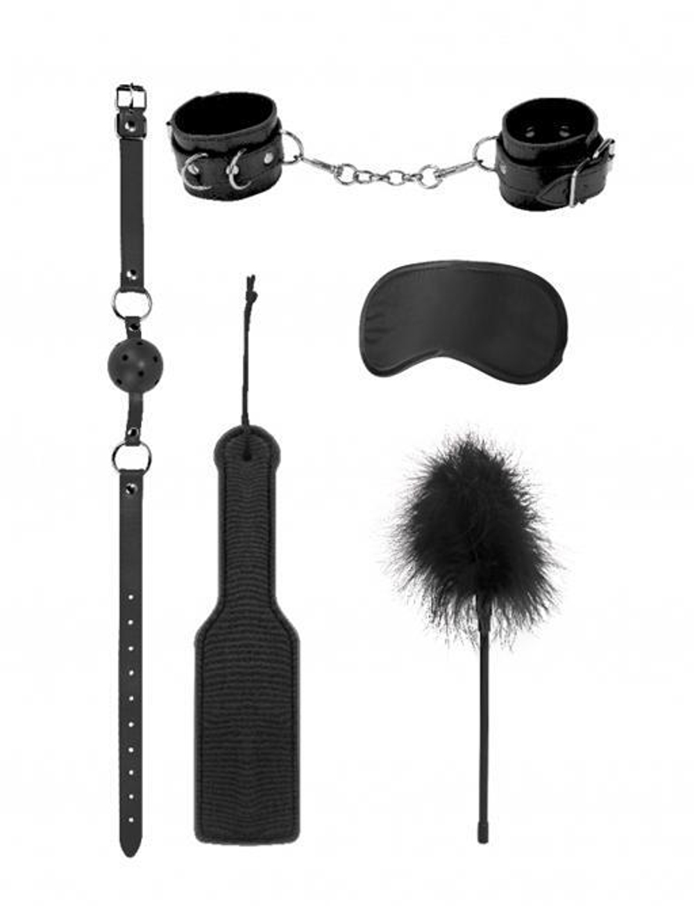 Набор Ouch! Bondage Kit #4, черный