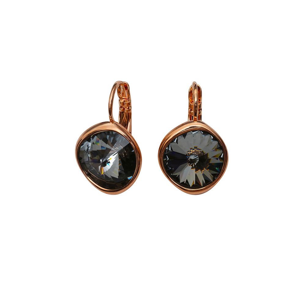Серьги Fiore Luna Silver Night A1902.3 BW/RG