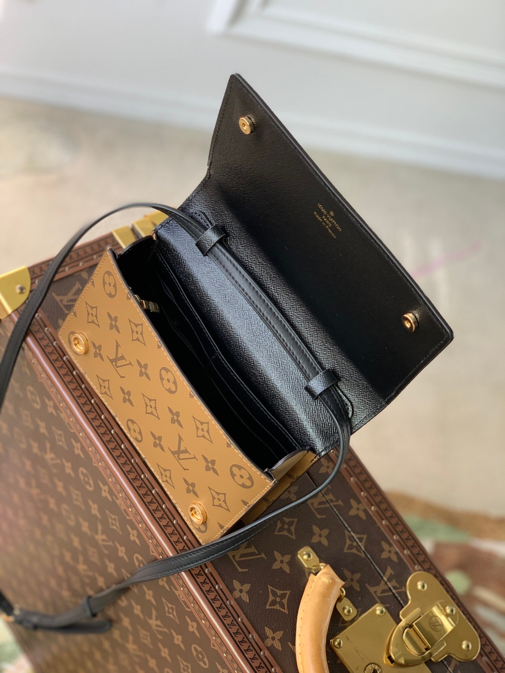 Louis Vuitton Book Chain Wallet