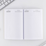 Подарочный набор, ежедневник А5, 80 листов и эко ручка «Цвети. Верь в себя »