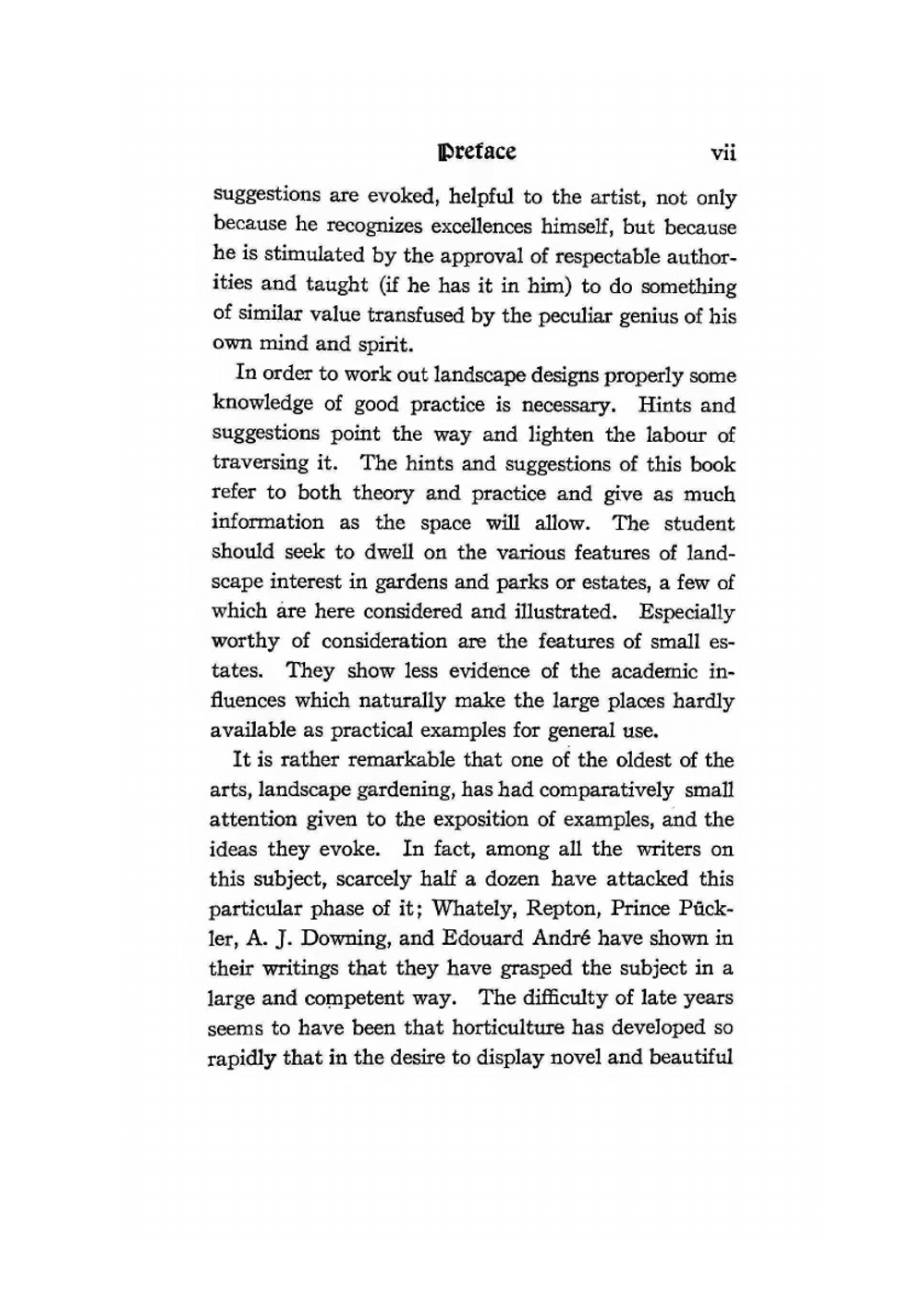 The Art of Landscape Architecture | S. Parsons