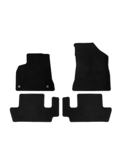 Коврики в салон для PEUGEOT 3008 2009-2013, 2013-2016, универсал, 4 шт. (текстиль) KLEVER01381901200K
