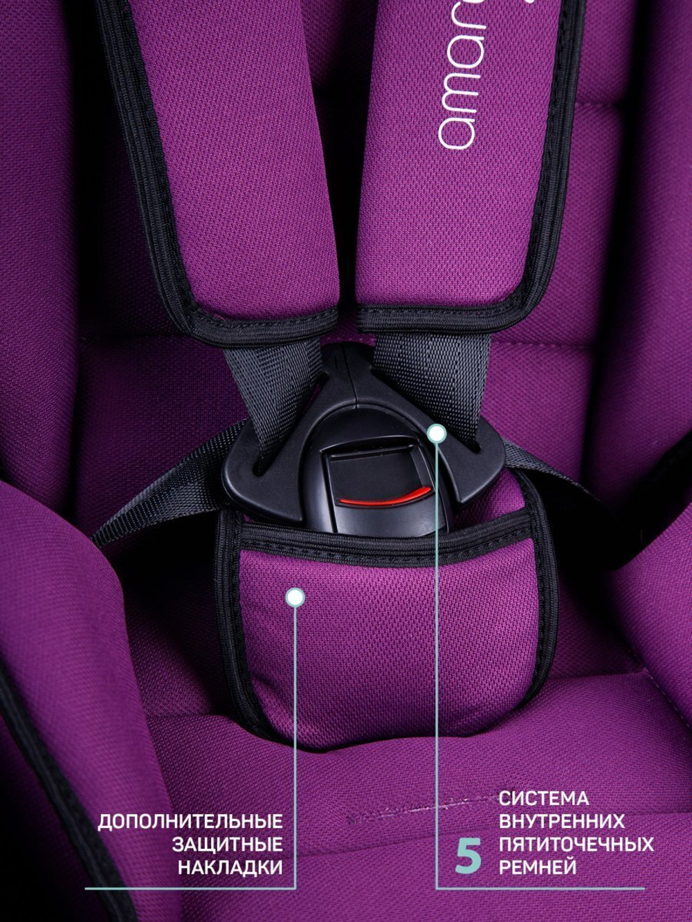 Автокресло детское AMAROBABY Safety, группа 0+/I