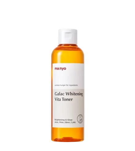 Мультивитаминный тонер для тусклой кожи Manyo Galac Whitening Vita Toner 210 мл.