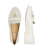 Кожаные мокасины Michael Kors - кремовый(40T4KRFP1B)