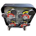 GROST PMC700-1 - Мозаично-шлифовальная машина по бетону - 220 В / 11 кВт