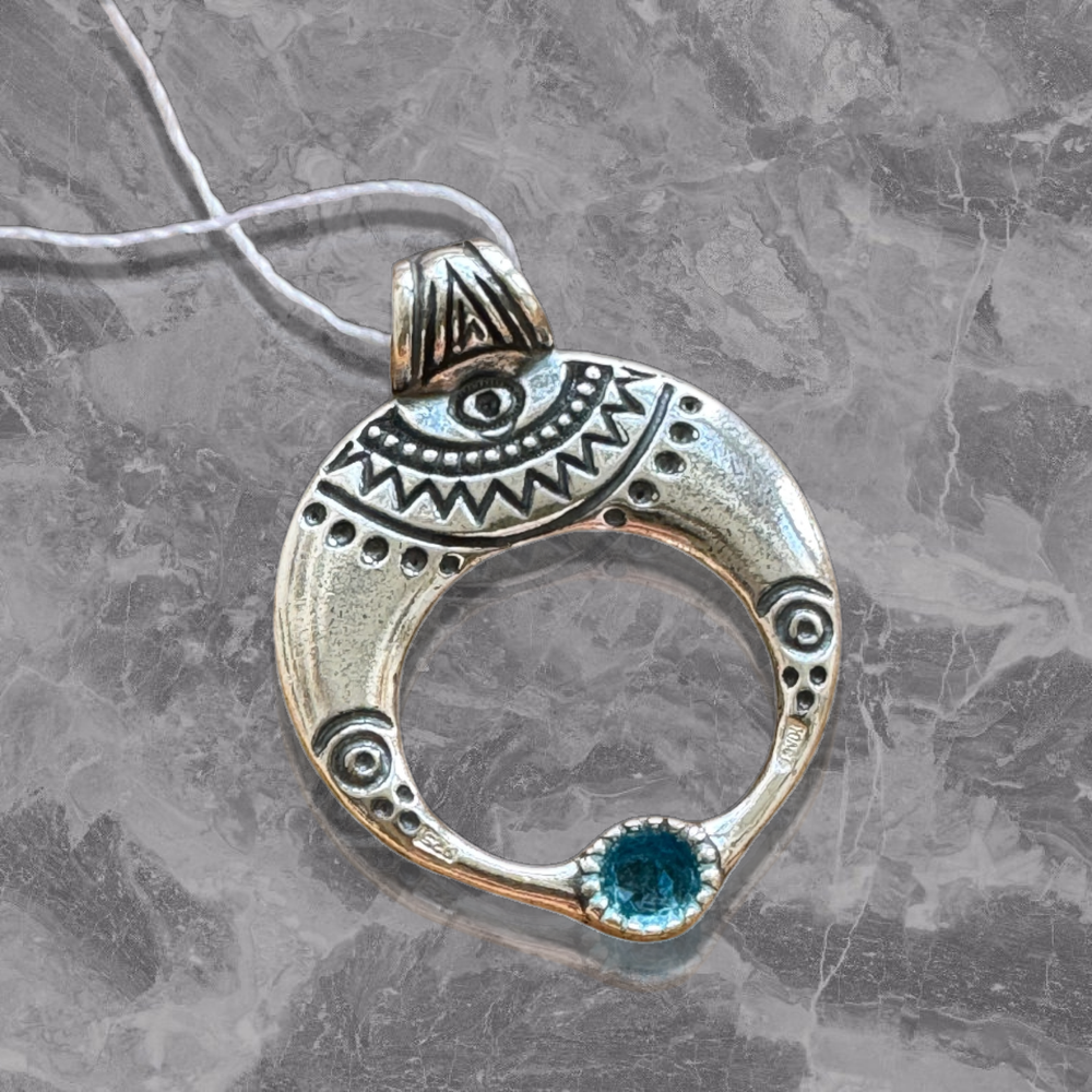 Подвеска "Лунница" Псковская двусторонняя