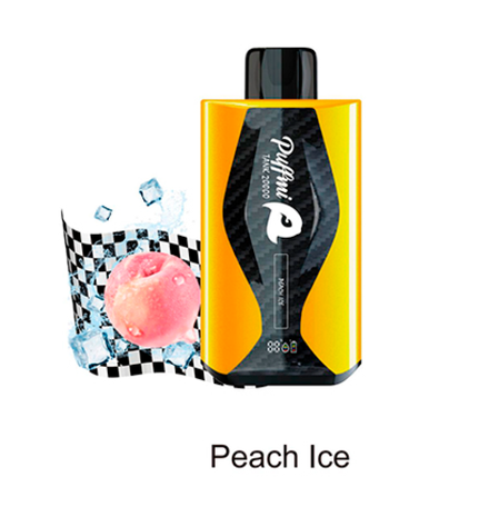 Puffmi Tank Peach ice (Персик-лёд) 20000 затяжек 20мг (2%)