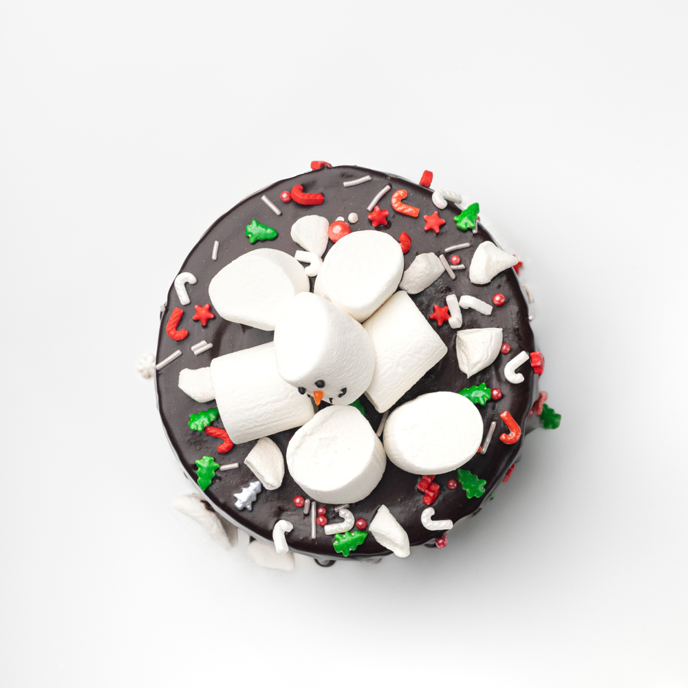 Новогодний торт