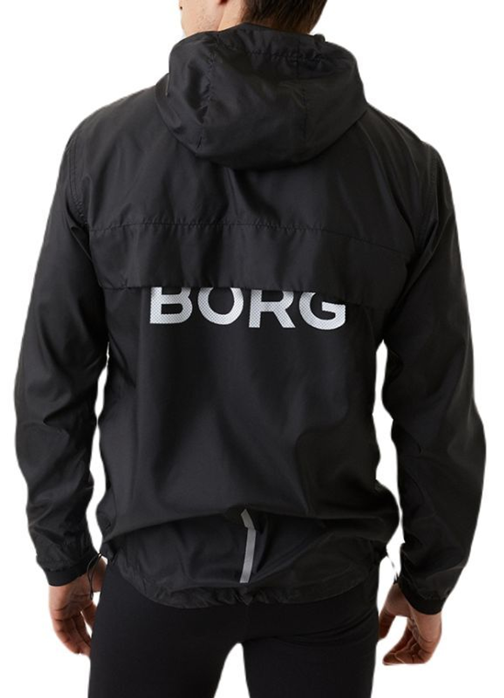 Куртка теннисная Bjorn Borg Borg Wind Jacket - black beauty