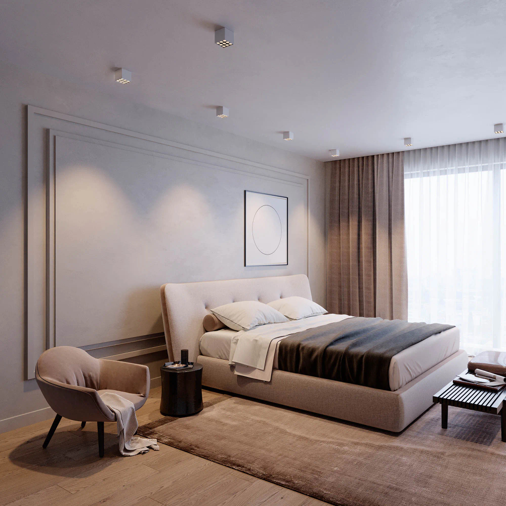 Светильник SP-ORIENT-SURFACE-TC-S95x95-20W Warm3000 (BK, 30 deg, 230V) (Arlight, IP20 Металл, 5 лет) 031866