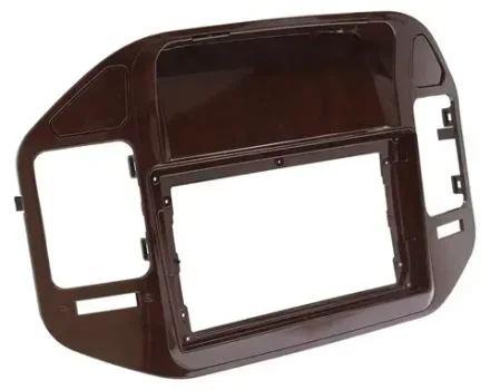 Магнитола для Mitsubishi Pajero 3, Montero 3 1999-2006 (рамка под дерево) - FarCar XXL9-7007-3W монитор 9.5" 2K QLED на Android 14, TS20, 8+256Гб, CarPlay, 4G SIM-слот