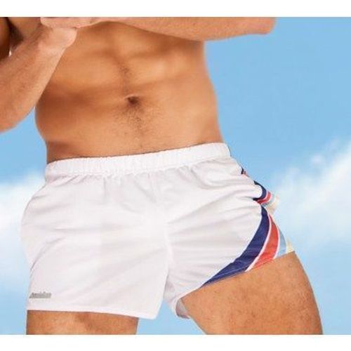 Мужские шорты спортивные белые Aussiebum Score Shorts White