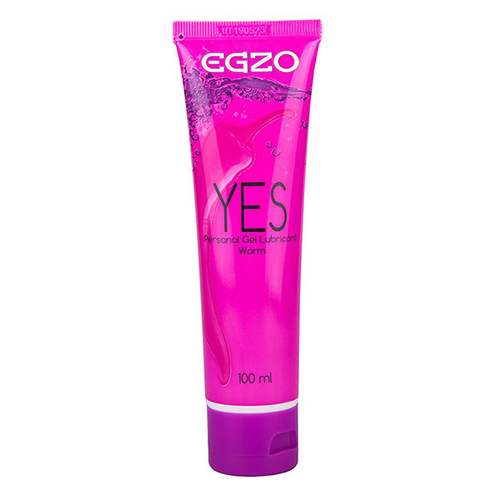 Согревающий лубрикант на водной основе Egzo Yes 100мл