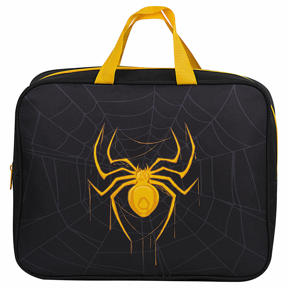 Папка на молнии с ручками BRAUBERG А4 1 отделение полиэстер 80 мм "Venomous spider" (2 штуки в упаковке)