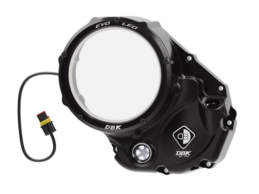 CCDVL06 DBK EVO LED CLEAR CLUTCH COVER (MTS 1260, DVL 1260, XDVL)